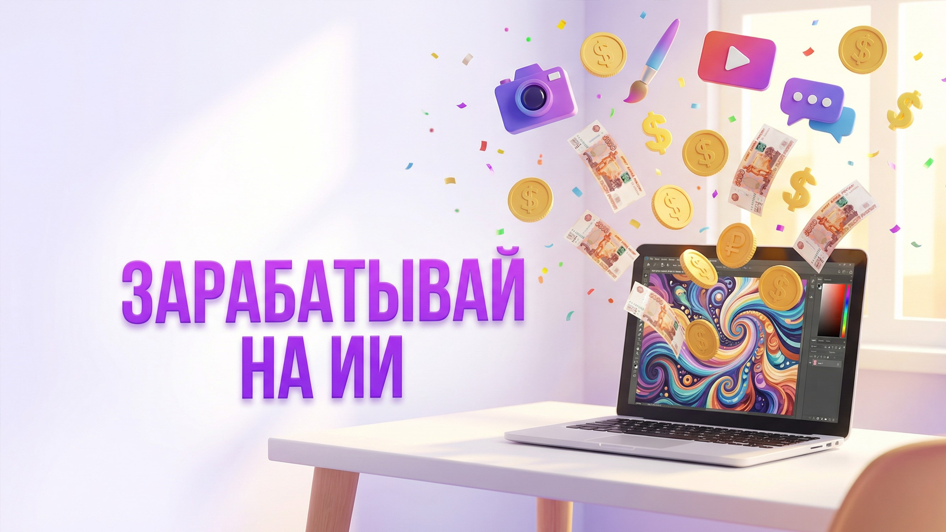 Зарабатывай на нейросетях — бесплатный курс из 5 уроков