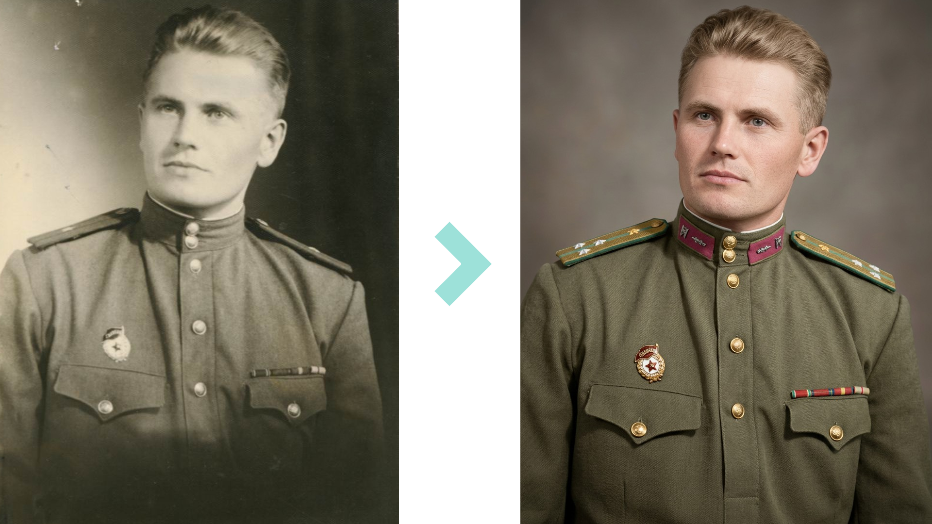 Реставрация старого фото — готовый промпт для Nano Banana 2