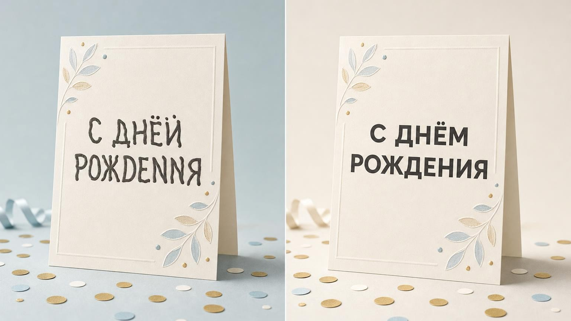 Почему ИИ пишет кривые русские буквы на картинках и как это исправить