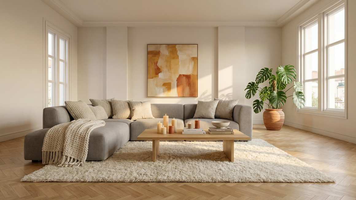 Пример визуализации интерьера